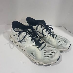 On Running Men's White and Black Sneakers